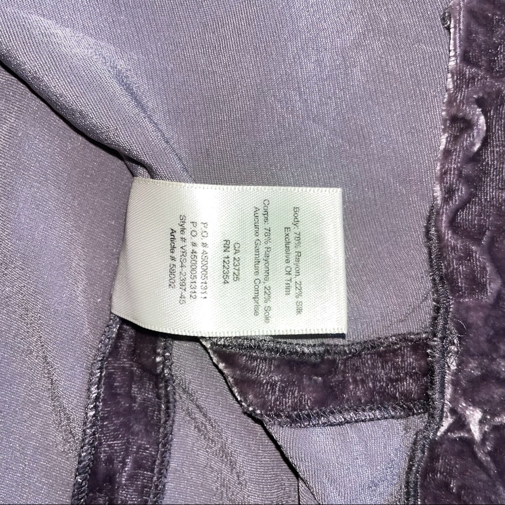 Wilfred Silk & Velvet Tank - Picture 6 of 6